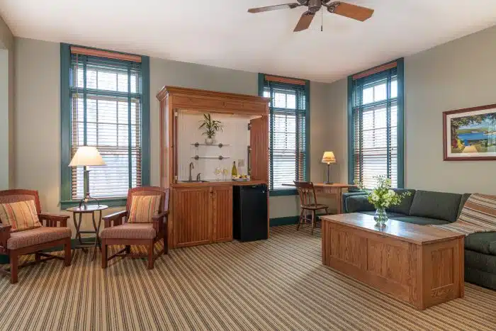 Summit 9's main living room