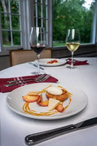 Dessert from Ardelia's at Basin Harbor