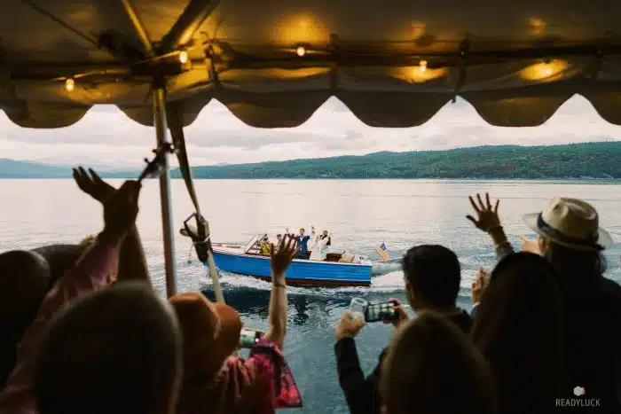 Chris Craft Wedding Ride