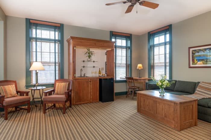 The main living space in Summit 9