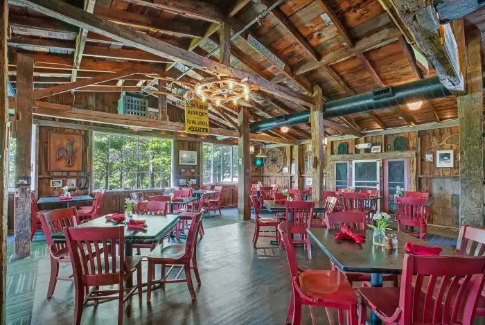 The Red Mill Dining room