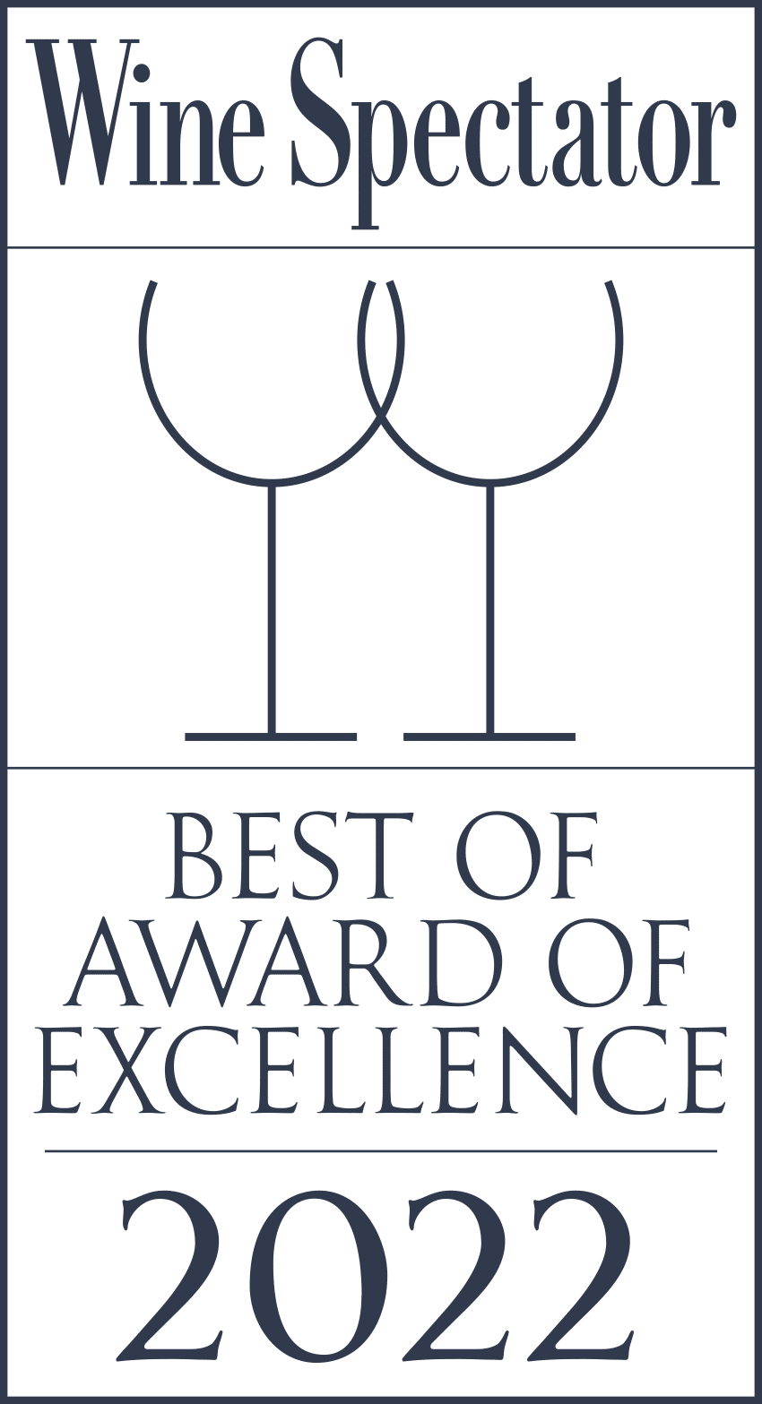 Wine Spectator Best of Award of Excellence 2022 Logo