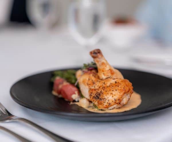 A chicken dish